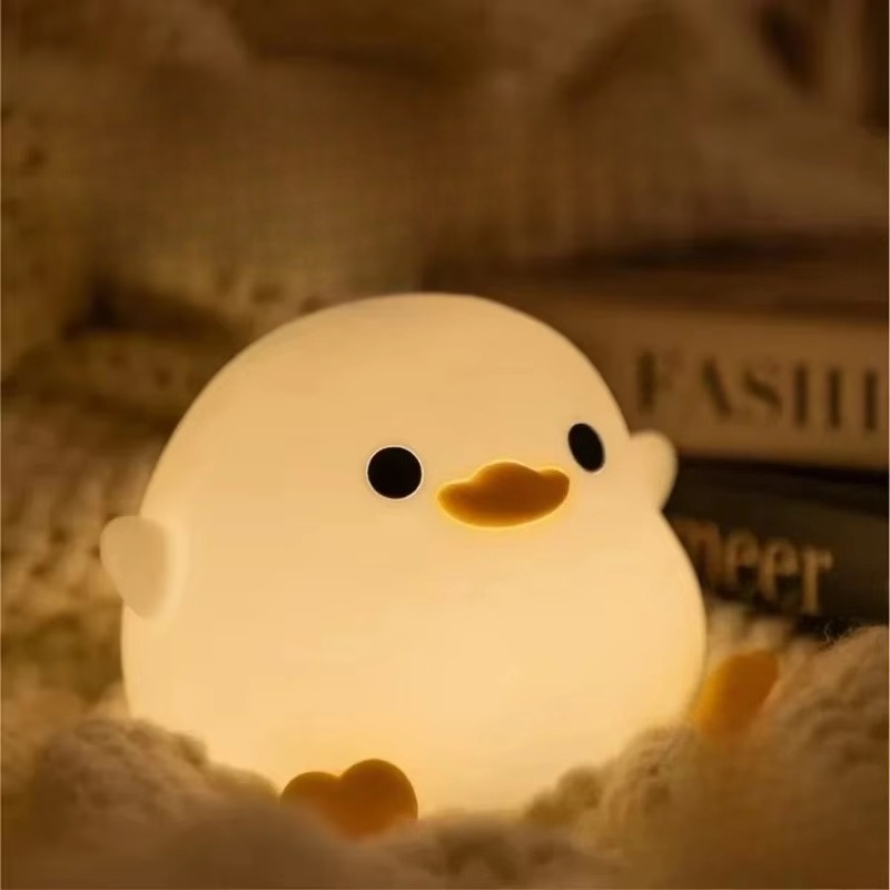 Floating Nightstand With Led Light - مصباح ليلي LED على شكل بطة