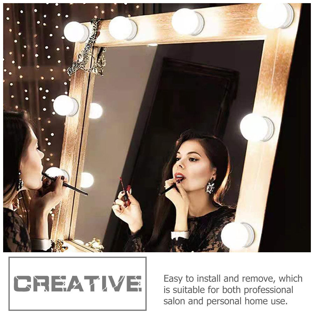 Dressing Table Vanity With Lighted Mirror - مجموعة واحدة من مصباح LED أمامي