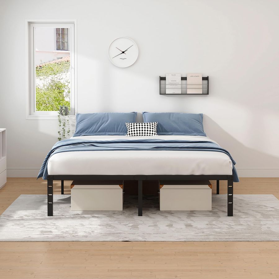 إطار سرير معدني جديد من جيتو،  - مراجعة Canopy Bed Frame Metal Queen وسعره