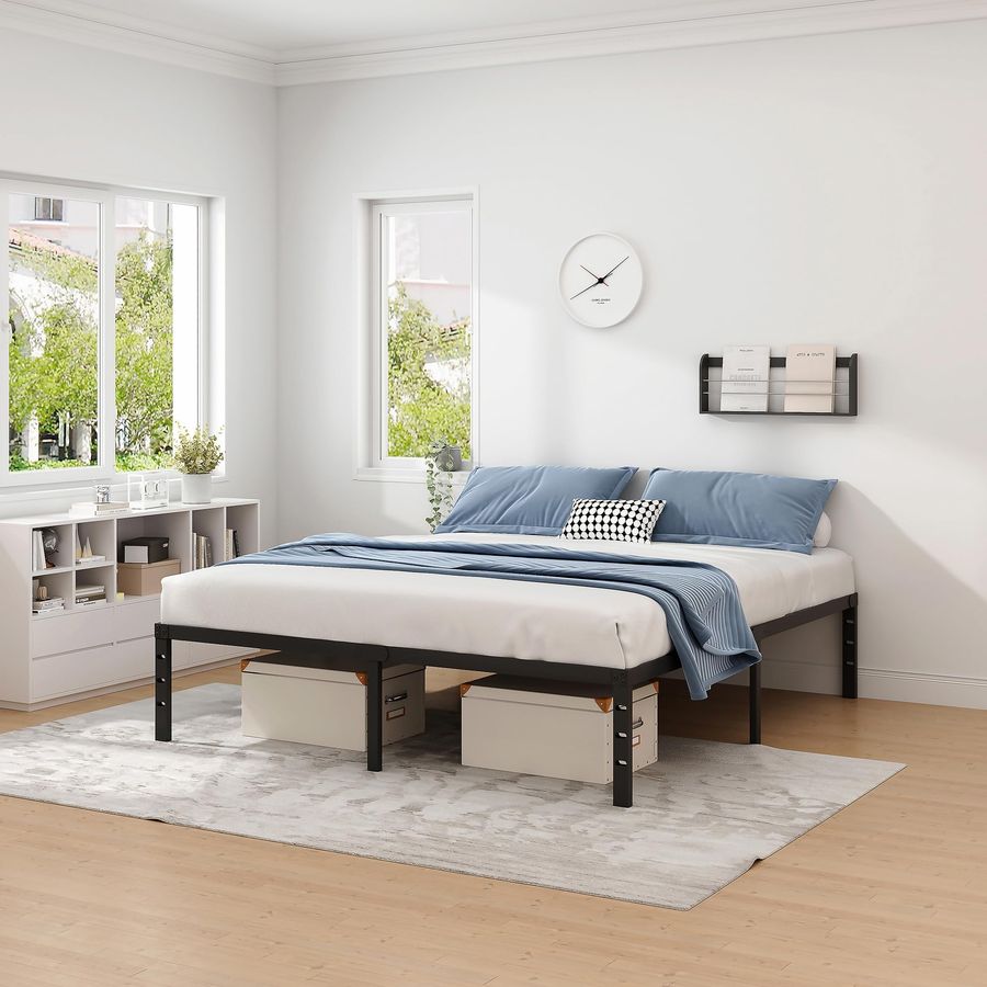 إطار سرير معدني جديد من جيتو،  - مراجعة Canopy Bed Frame Metal Queen وسعره
