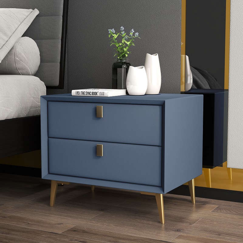 طاولات جانبية عصرية لغرفة النو - مراجعة Solid Wood Nightstand 2 Drawers وسعره