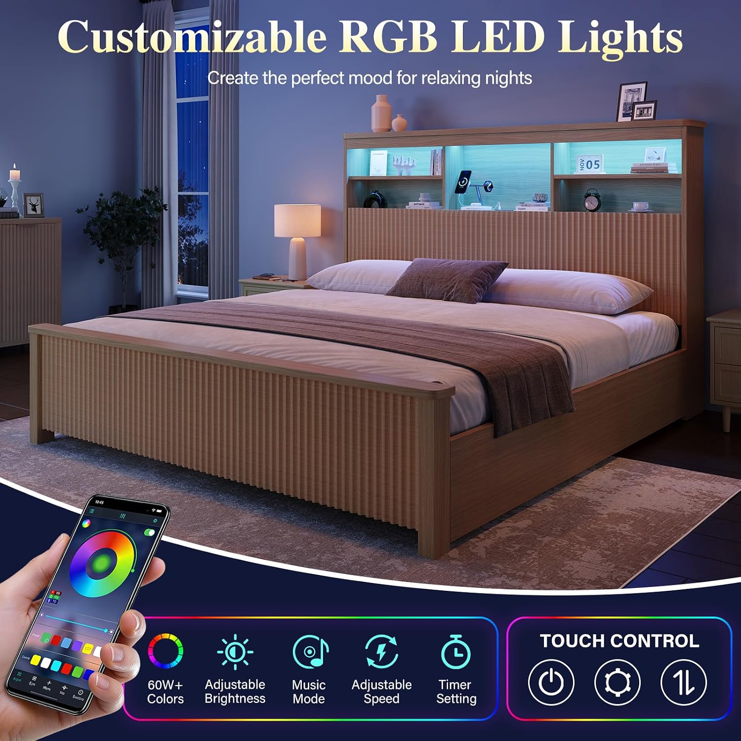 إطار سرير بحجم كوين مع 4 أدراج - مراجعة Canopy Bed Frame Metal Queen وسعره
