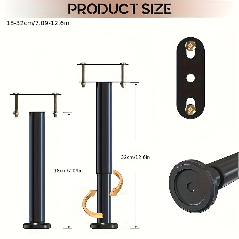 ارتفاع قابل للتعديل: 4 قطع من  - مراجعة Canopy Bed Frame Metal Queen وسعره