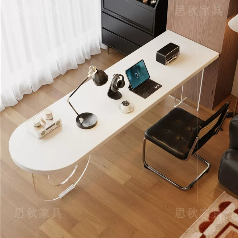 مكتب خشبي أبيض على الطراز الإي - مراجعة Bedroom Furniture وسعره