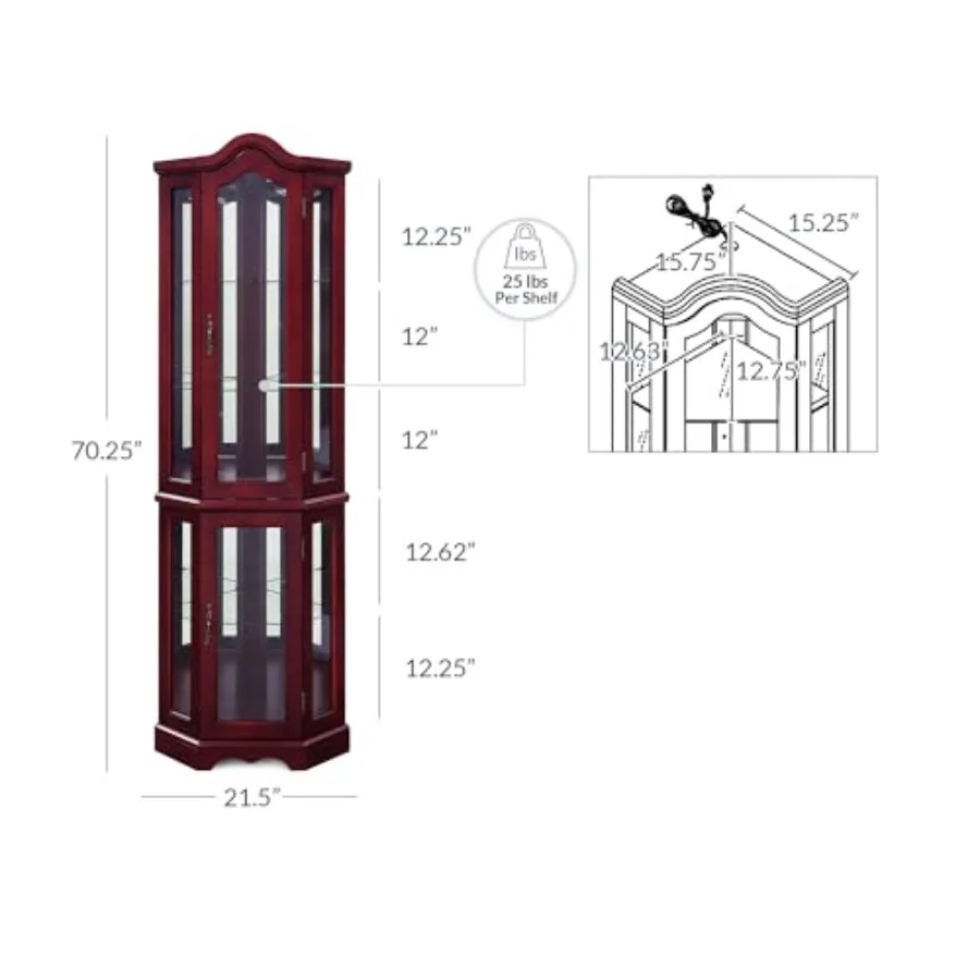 وحدة رفوف خشبية لعرض الزوايا ا - مراجعة Storage وسعره