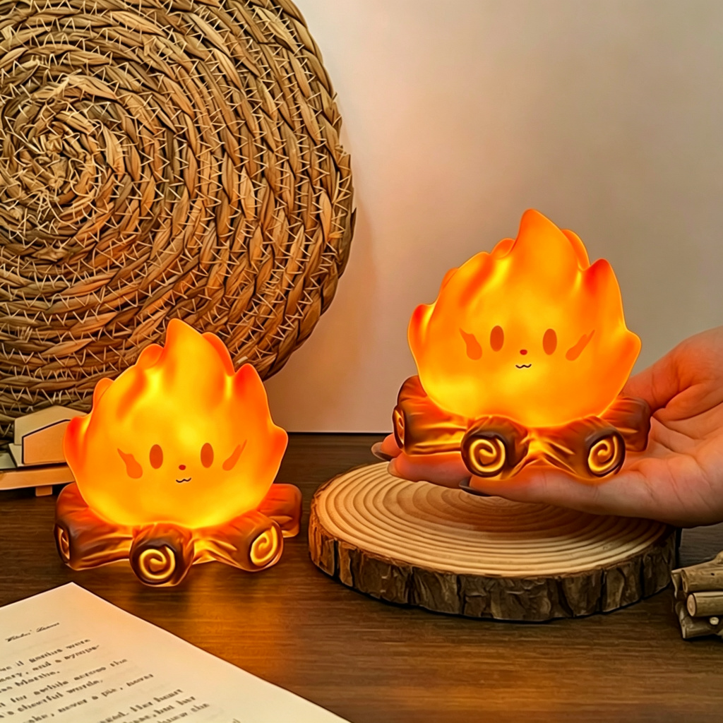 مصباح ليلي سيليكوني إبداعي لطي - مراجعة Floating Nightstand With Led Light وسعره