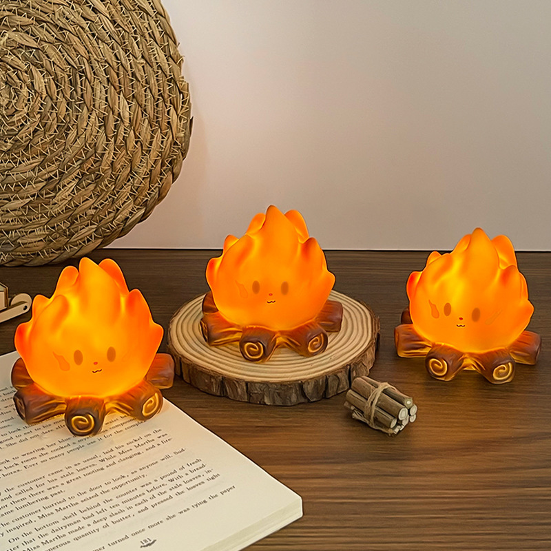 مصباح ليلي سيليكوني إبداعي لطي - مراجعة Floating Nightstand With Led Light وسعره