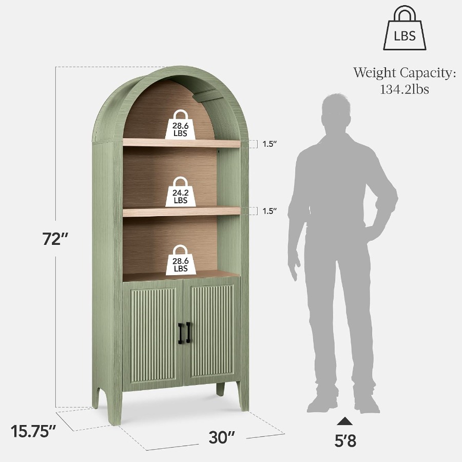 خزانة مطبخ عالية بارتفاع 72 بو - مراجعة Storage وسعره