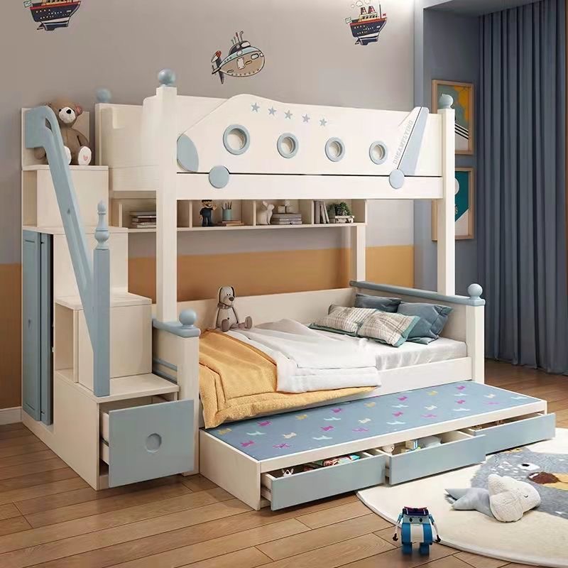 سرير بطابقين على طراز الأميرة  - مراجعة Bunk Bed With Stairs And Slide وسعره