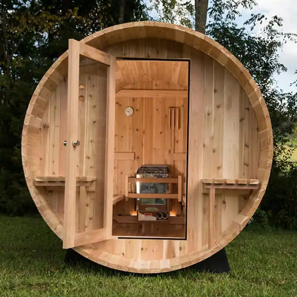 ساونا خارجية بالجملة تتسع لـ 4 - مراجعة Outdoor Furniture وسعره