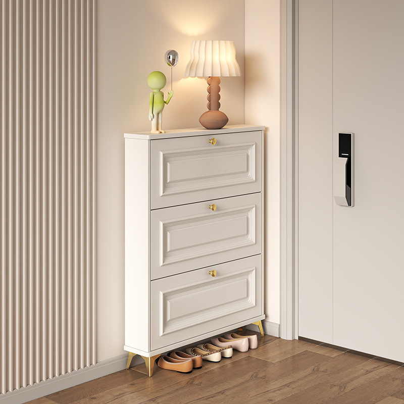 خزانة أحذية للمدخل الفرنسي - ت - مراجعة Shoe Rack Cabinet Narrow Entryway وسعره
