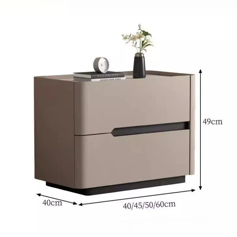 الشمال الحديثة طاولة ليلية تخز - مراجعة Solid Wood Nightstand 2 Drawers وسعره