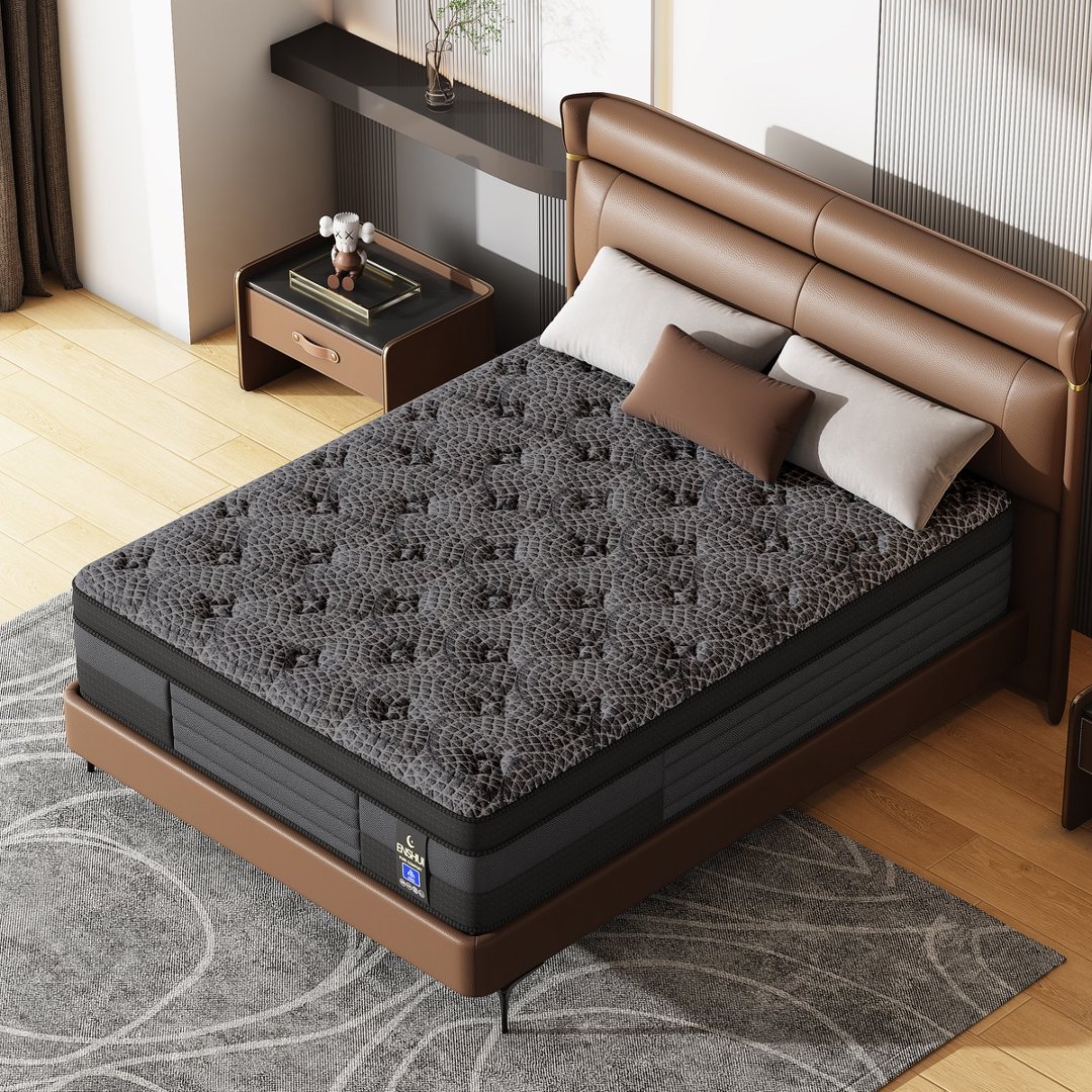 مرتبة ميموري فوم مقاس 12/14 بو - مراجعة Memory Foam Mattress In A Box Queen وسعره