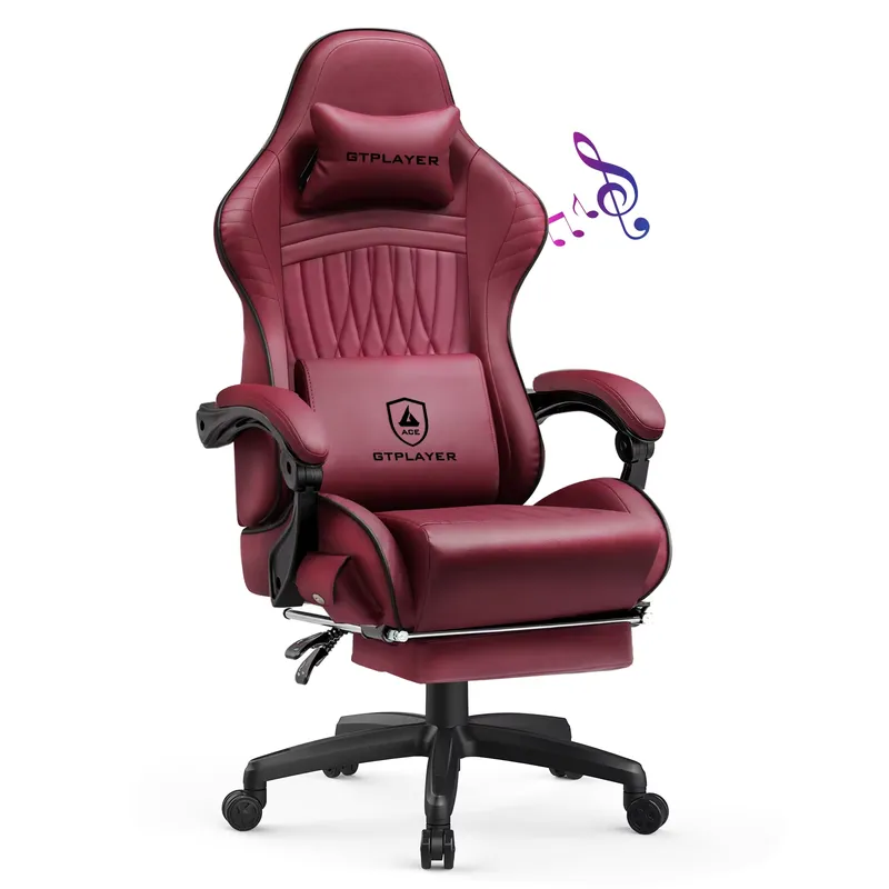 كرسي ألعاب GTPLAYER مزود بمكبر - مراجعة Office Furniture وسعره