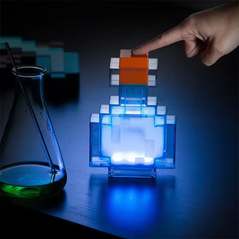 مصباح ليلي على شكل زجاجة منادي - مراجعة Floating Nightstand With Led Light وسعره